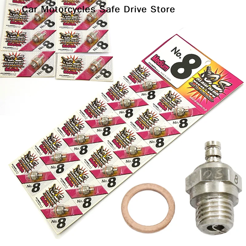 

【CM】1Pc 2Stroke OS Engine Glow Plug OS8 No.8 O.S. OS8 Plug N Glow Plugs For OS Engine. High-Performance Model Engine Plug