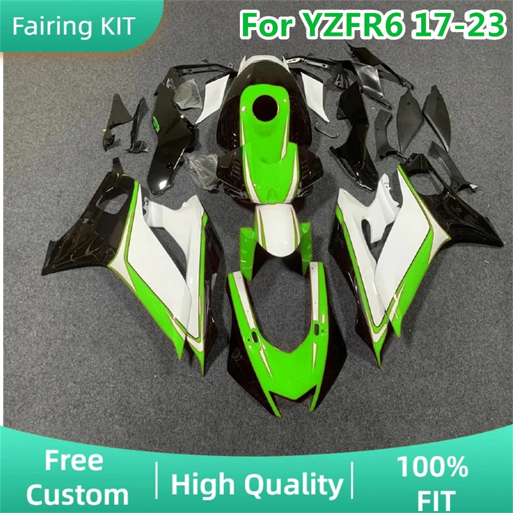 

High Quality Fairing Kit for YAMAHA YZF 6R 2017-2023 YZF-R6 17 18 19 20 21 22 23 Motorcycle Body Repair Bodykit Free Custom