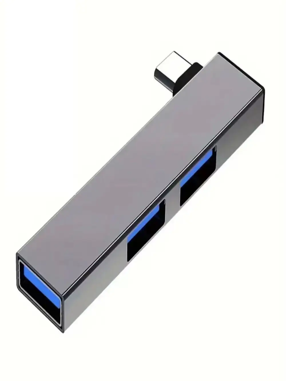 Hub USB 3 w 1 OTG USB 3.0/Type-C 3.0 do 3 USB Rozdzielacz USB Hub Szybki 5.0Gbps 3 Portowy Hub Type C do PC Laptopa Notebooka — zdjęcie 2