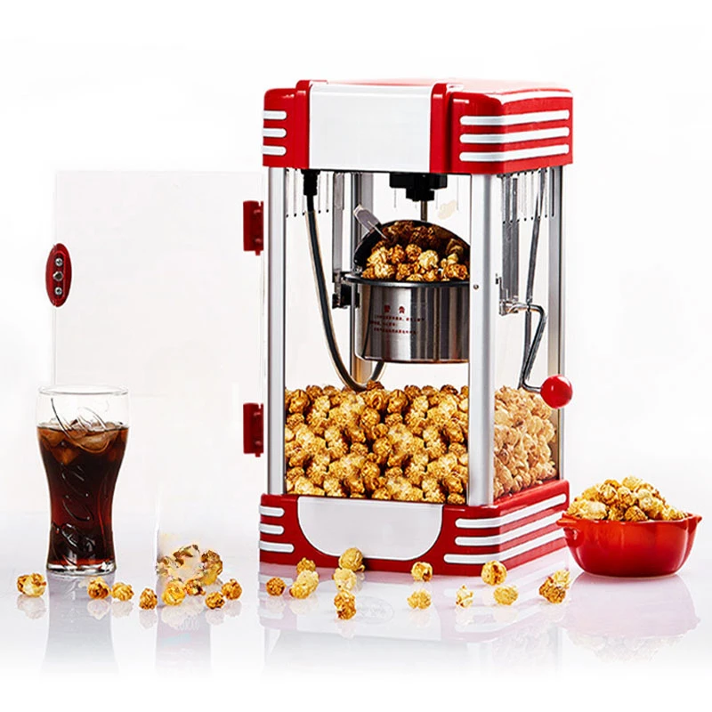 110V Popcorn Machine Household Electric Heating Corn Popping Machine