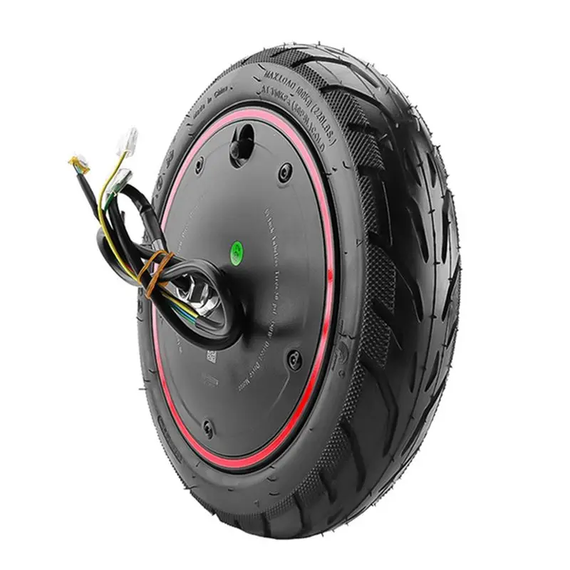 Reliable-36V 350W Electric Scooter Engine Front Wheel Motor Assembly For 4 Pro Kickscooter 10 Inch Vacuum Tyre Parts