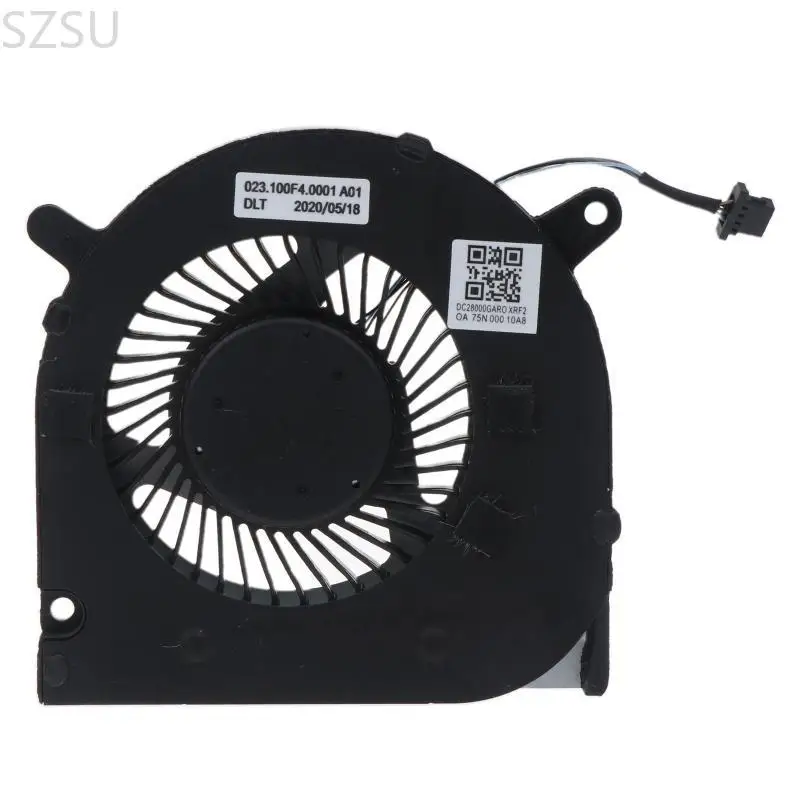 SZSU 4 pin 5V for DC Notebook GPU Cooling Fans GPU Radiator for DellG3 3590 G3-3590