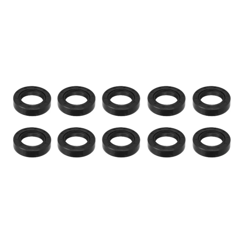 

10 PCS Oil Seal NBR TC 25x40x10mm Oil Shaft Seal For Preventing Lubricating Oil Leakage