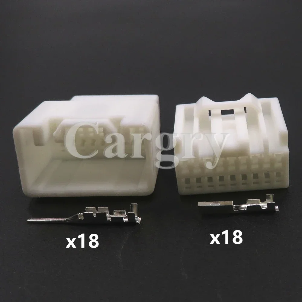 1 Set 18P 7282-5833 7283-5833 90980-11912 AC Assembly Car Automatic Wiper Switch Wiring Terminal Socket For Auto Toyota Crown