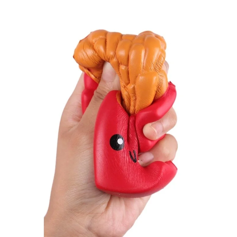 Jouets à presser pour pop-corn, nourriture Kawaii, frites, boîte à lait, jouet à presser doux à montée lente, Gags amusants, accessoires de fête