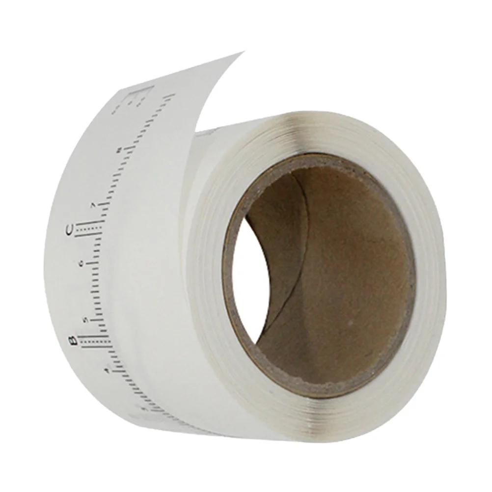 

50pcs Disposable Eyebrow Ruler Sticker Eyebrow Shaping Tools For Makeup Measurement Mini Caliper Gauge Travel Friendly Vernier