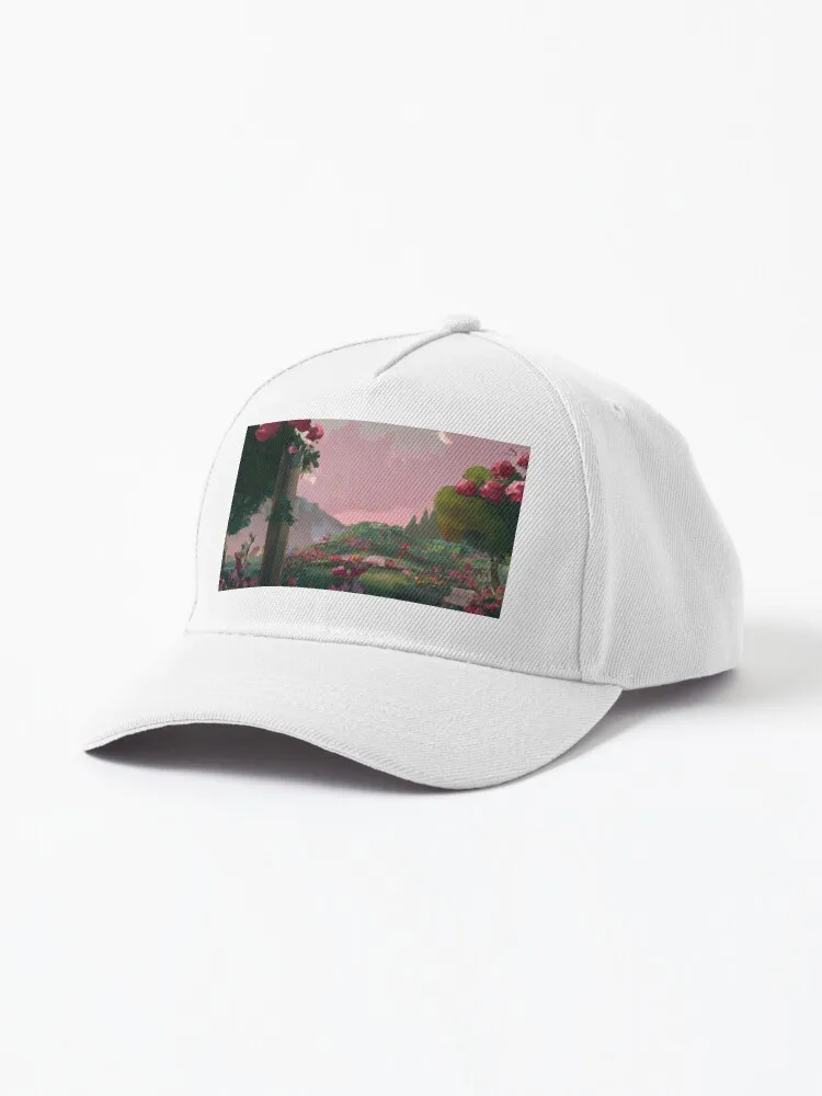 Rose Paradise - A Garden Of Love - Eternal Love Cap For Unisex Adult Outdoor Casual Sun Baseball Caps New Fashion Hat