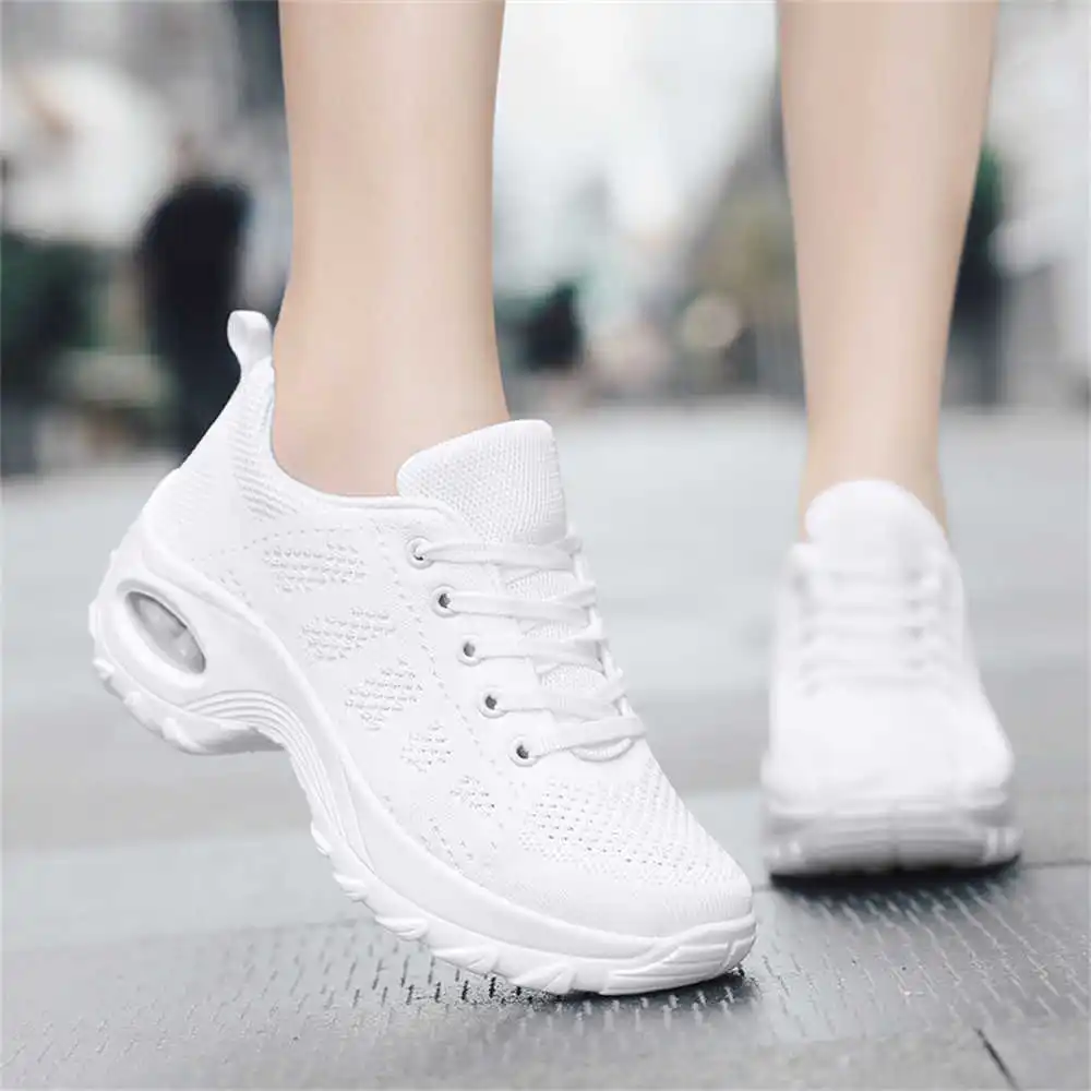 Flatform With Ties Tennis Women Boot Golf Luxury Brand Sneakers Ladies Shoes 42 Sport Bity Teni Obuv Street Wholesale