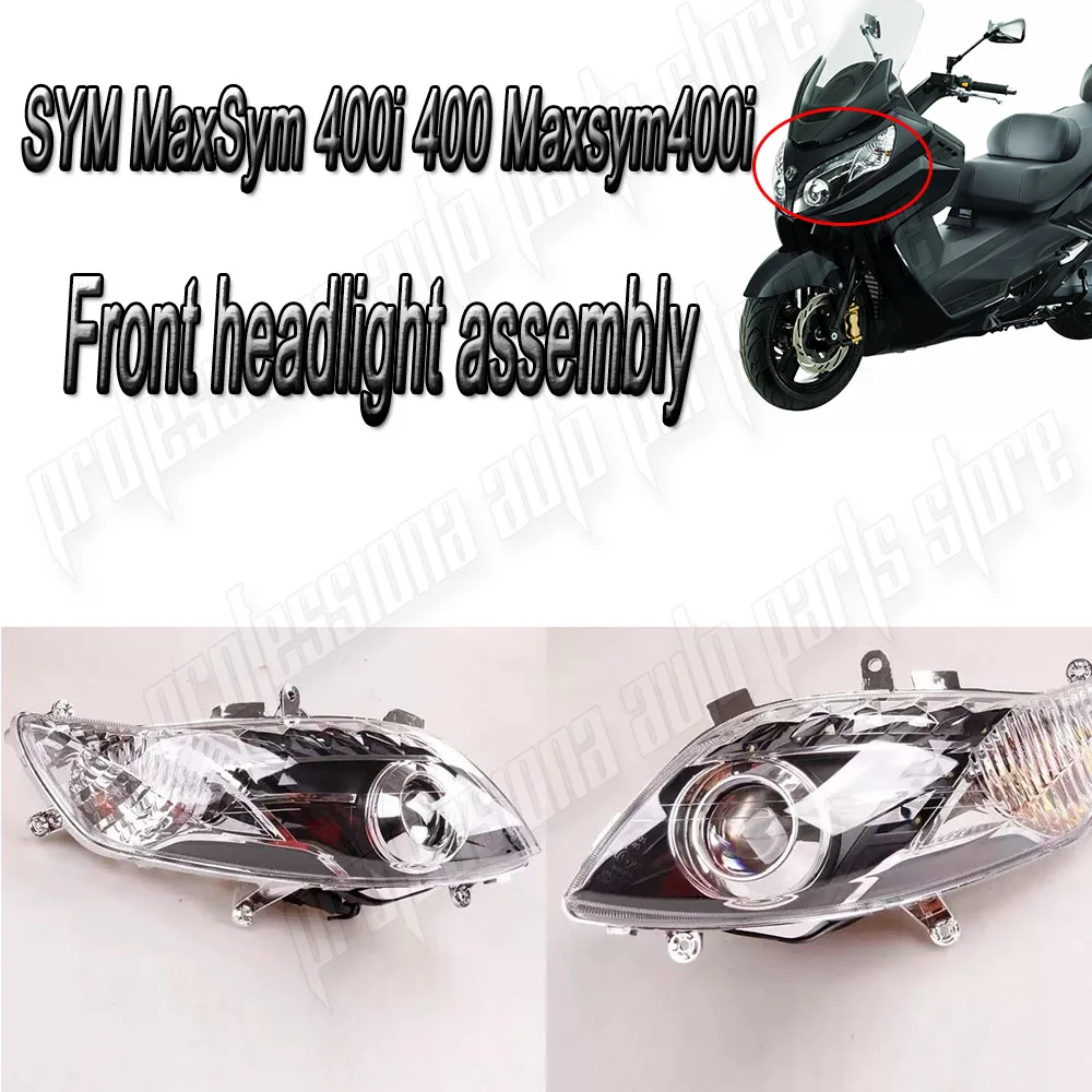 

Car Headlight Assembly for SYM MaxSym 400i ABS 400 Maxsym400i ABS Maxsym400 2011-2020 Lamps Left Right LED Accessories