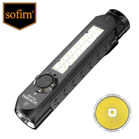 Sofirn IF24 PRO SFT40 Buck Driver RGB Light 1800lm 340m 18650 USB C Rechargeable Flashlights Flood Spot with Magnetic