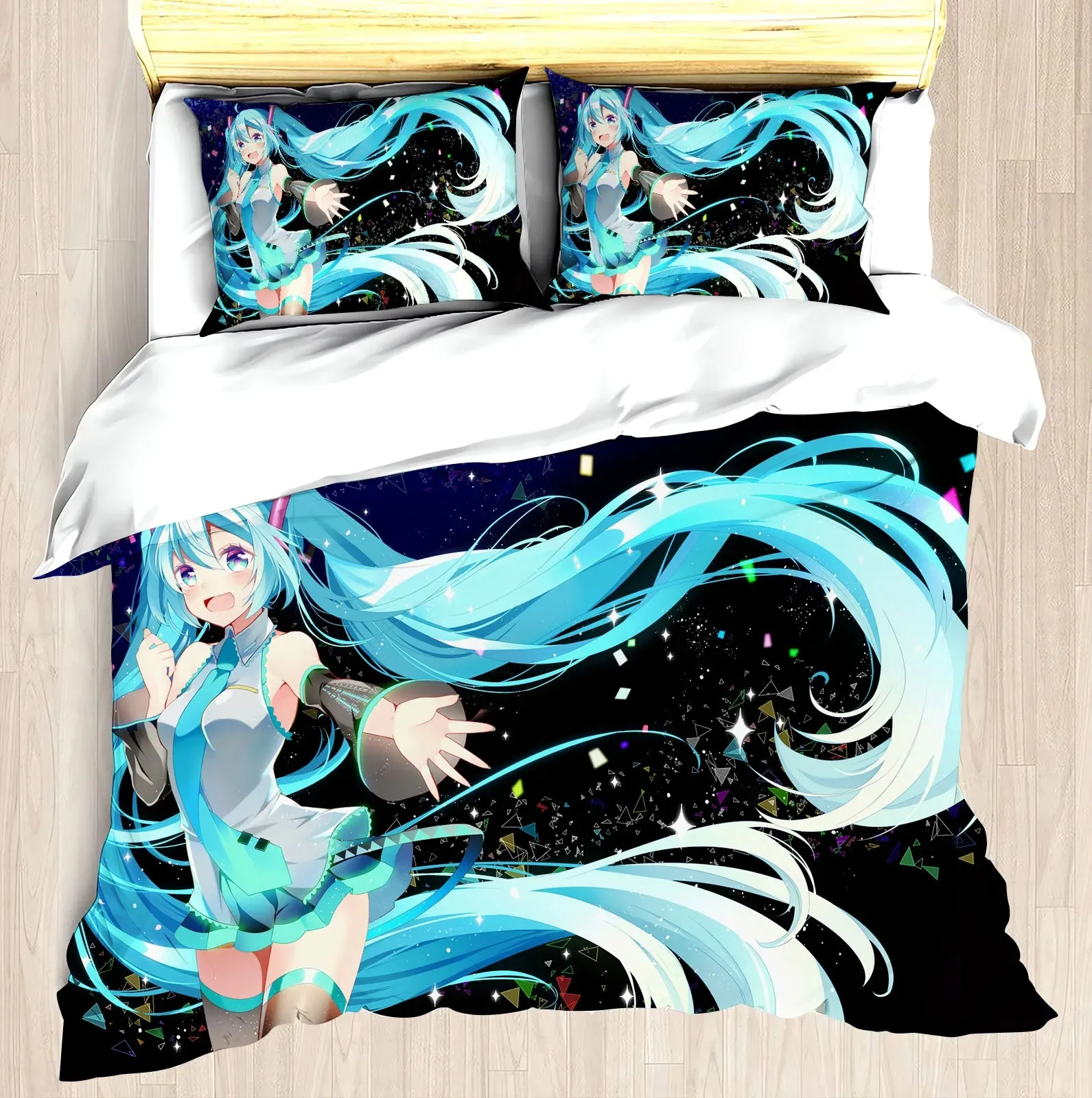 2024-hatsune-miku-anime-100-poliester-juego-de-cama-funda-nordica-conjunto-impreso-dibujos-animados-decoracion-del-hogar