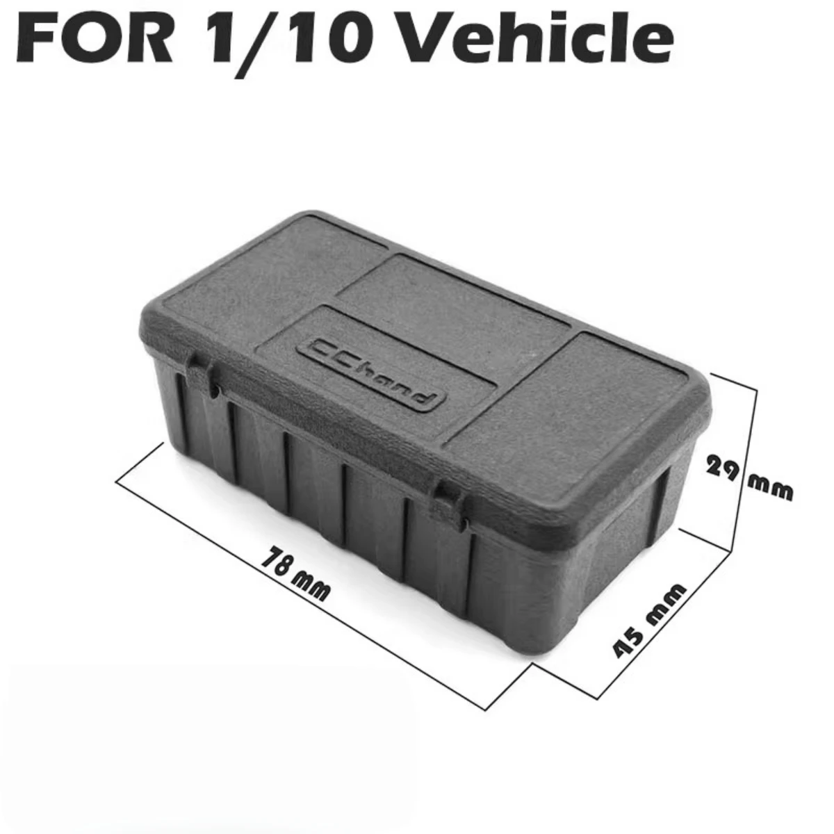 

CChand Plastic Tool box for 1:10 RC Car TRX-4 G500 TRX-6 G63