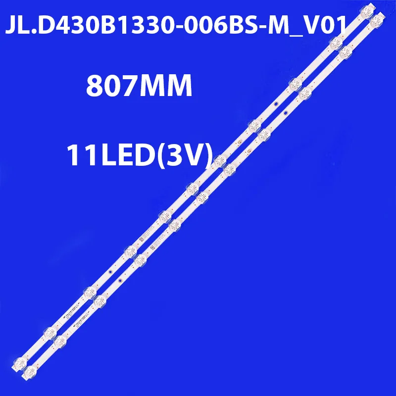 LED Strip DEXP F43F7000E Hyundai H-LED43FS5004 H-LED43FU7004 43DM6700 43DM7600 JL.D430B1330-006BS-M_V01 SJ.CX.D4301101-3030JS-M