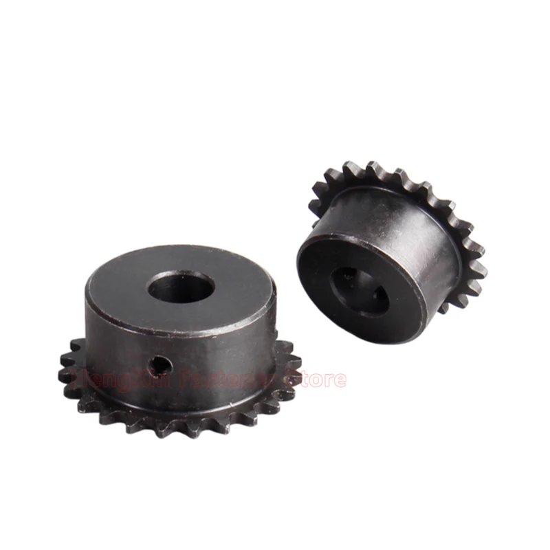 1pcs 9T-20T 04C Industrial Chain Wheel 9 10 11 12 13 14 15 16 17 18 19 20 Teeth 45# Steel Sprocket Pitch 6.35mm Bore 5-18mm