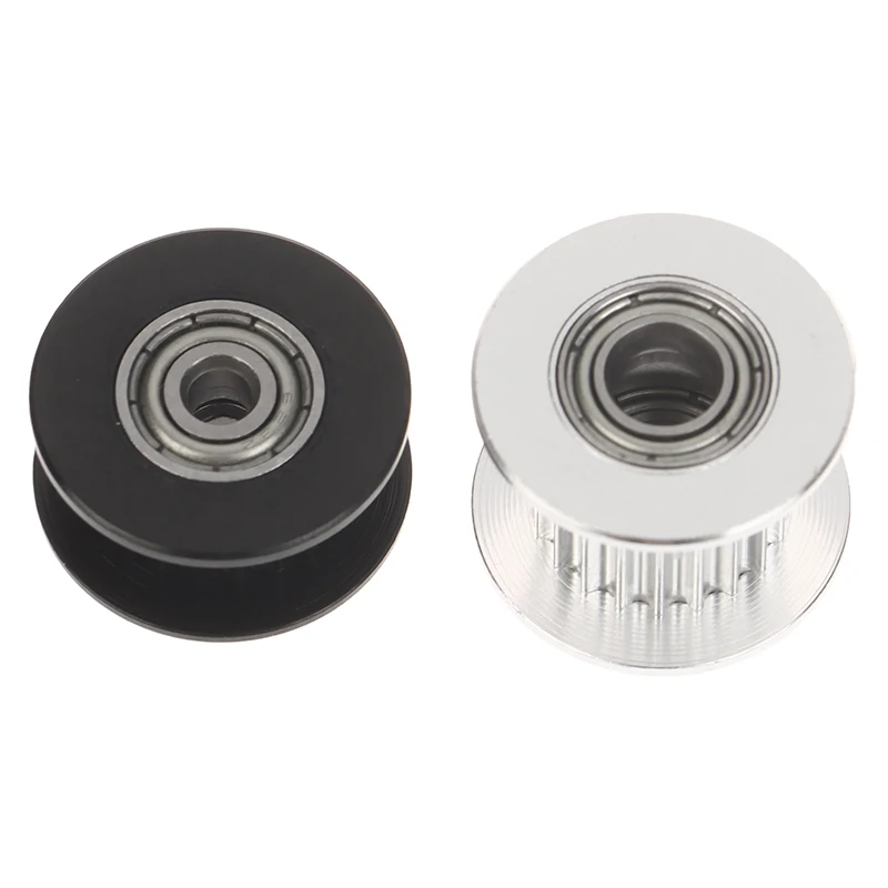 Натяжной шкив ГРМ GT2, 16 зубьев, 20 зубьев, алюминиевые зубья 3/4/5 мм, ширина 6/10 мм для деталей 3D-принтера, ремень ГРМ