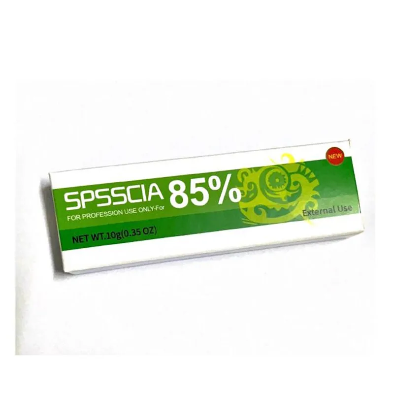 SPSSCIA-Crema de tatuaje para antes de maquillaje permanente, ORIGINAL, 85% verde, Microblading para cejas y labios, 10g