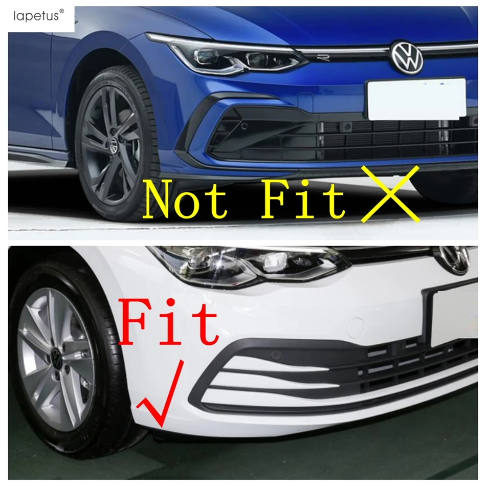 

Передняя противотуманная фара, декоративная накладка для бровей для VW Volkswagen Golf 8 MK8 2020-22020, противотуманная фара, спойлер для век, полоса, аксессуары