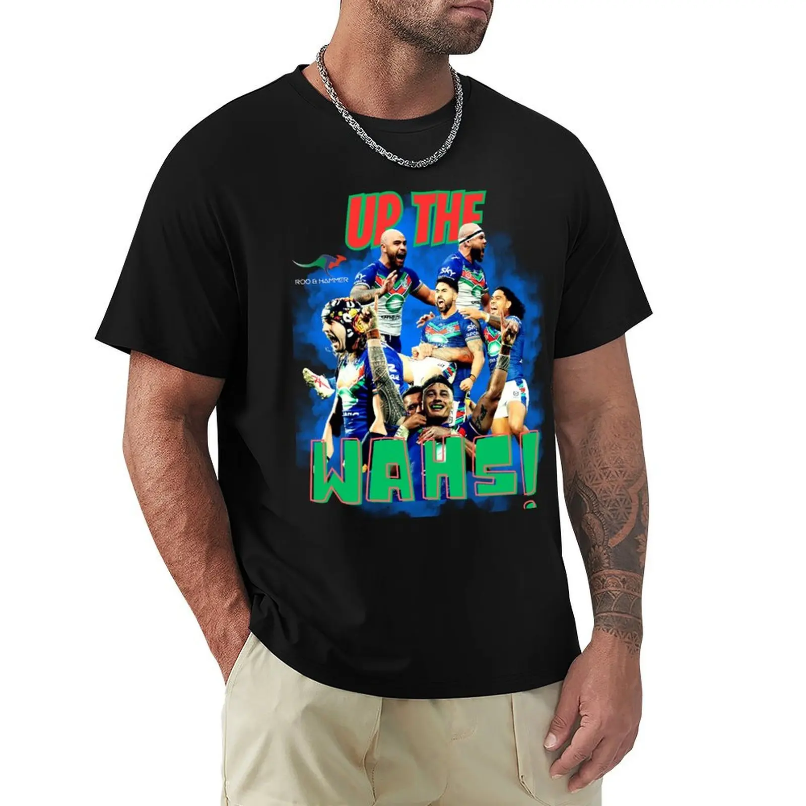 

Up The Wahs! T-Shirt custom shirt croswit shirt man graphic tee shirt basketball graphic tees mens plain t shirts