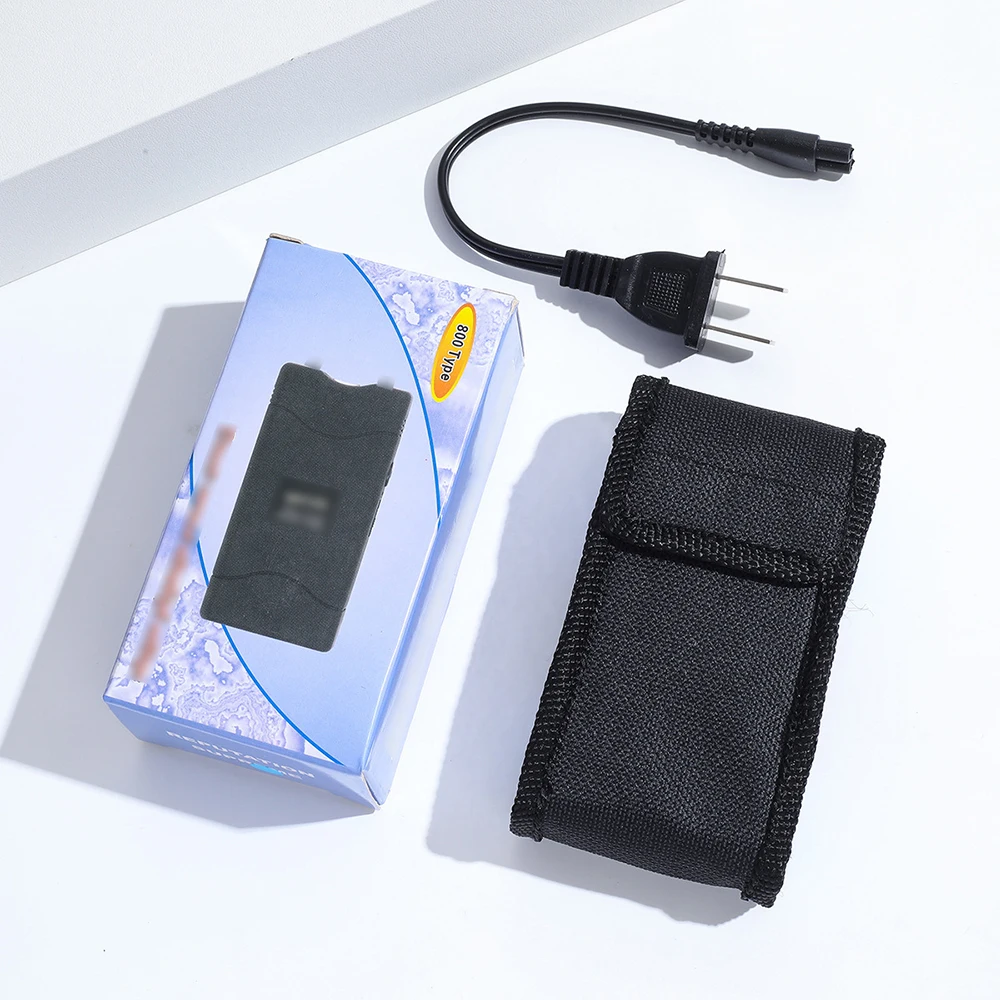 Women's Multifunctional Flashlight Keychain USB Charging Fashionable And Convenient Explosion-Proof And Wolf-Proof Flashlight