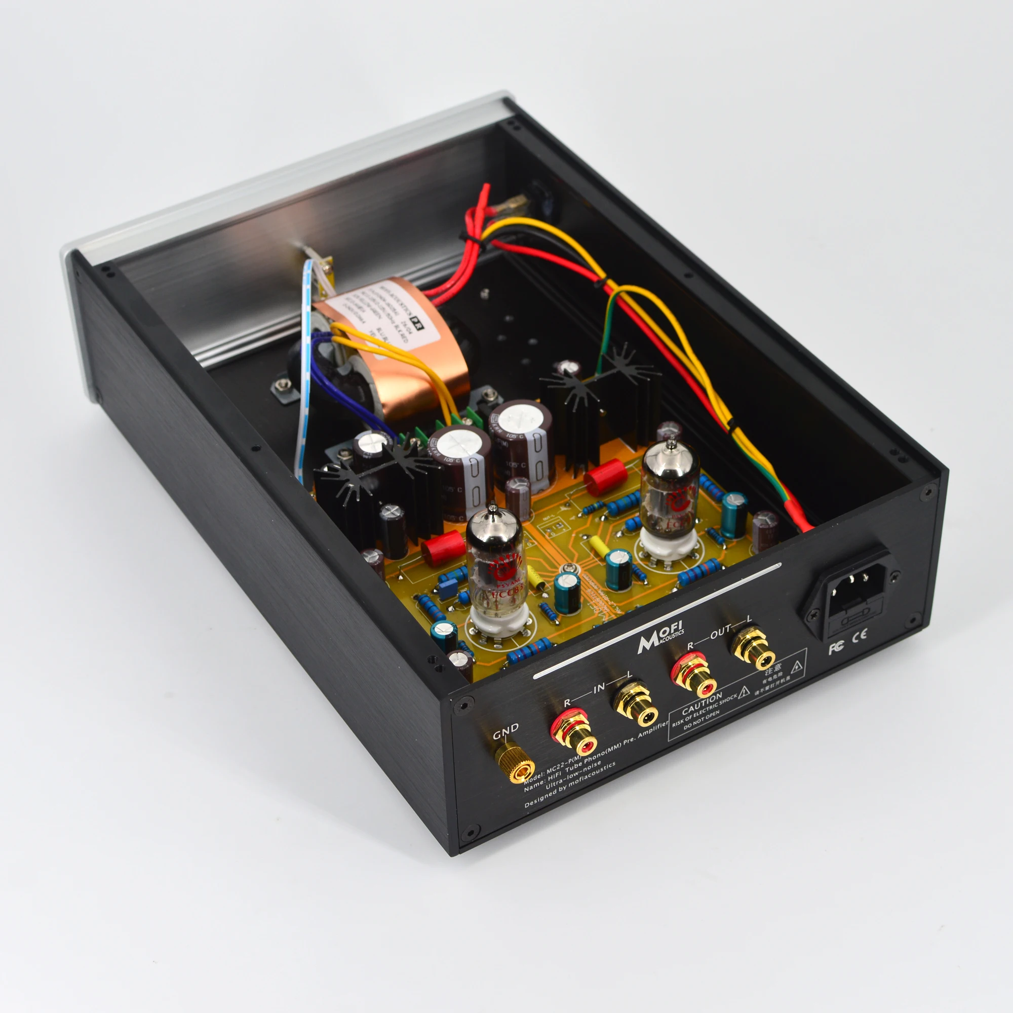 Klassischer MM-Röhren-Phono-Vorverstärker, Hi-Fi Analog-Vinyl-Plattenspieler Audio-Vorverstärker, Optional mit EAR834/C22/M7/ANK-L2 Schaltung – Detail 25