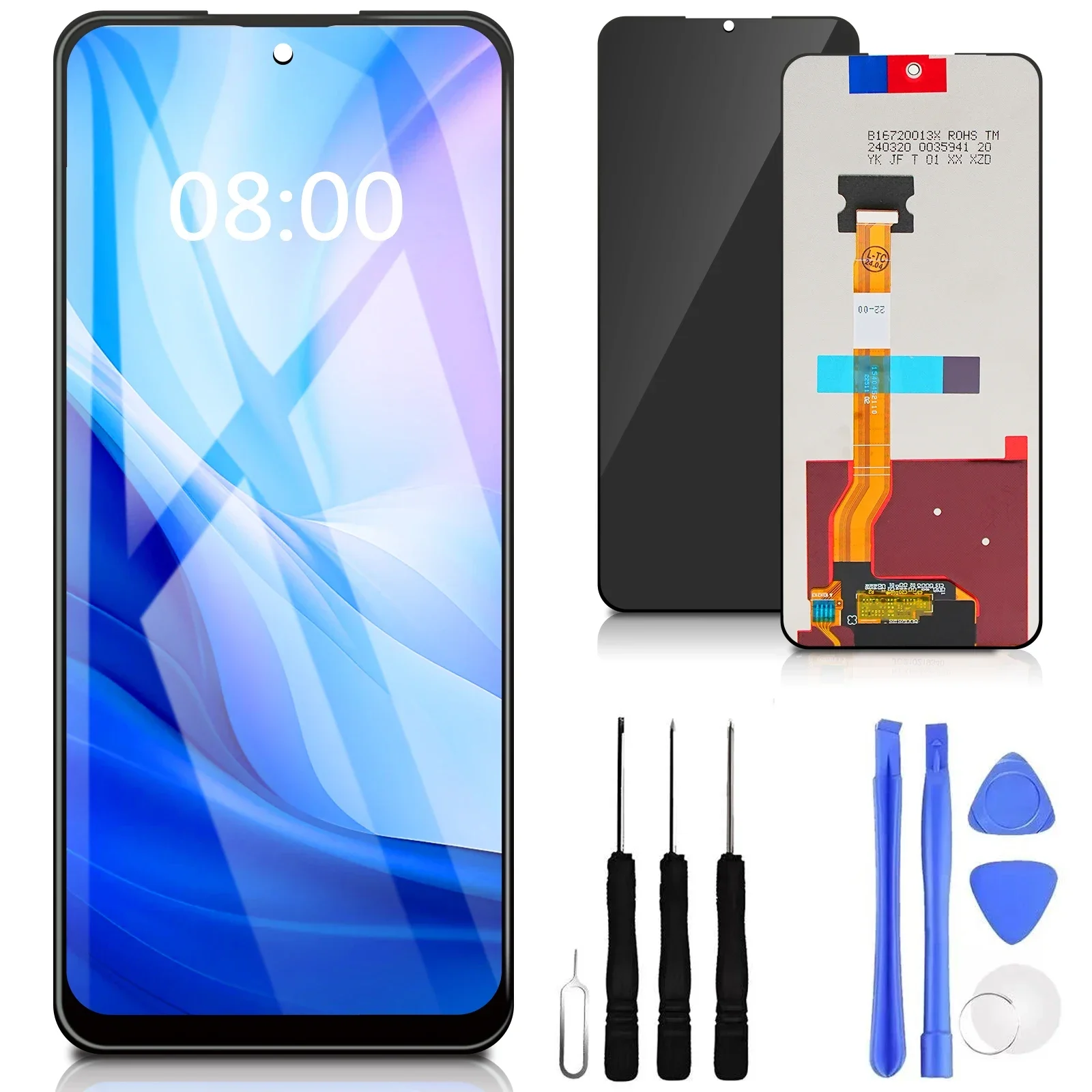 6.72'' For Oppo Realme C67 4G 5G RMX3890 LCD pantalla Display Touch Screen Digitizer Assembly RealmeC67 Parts