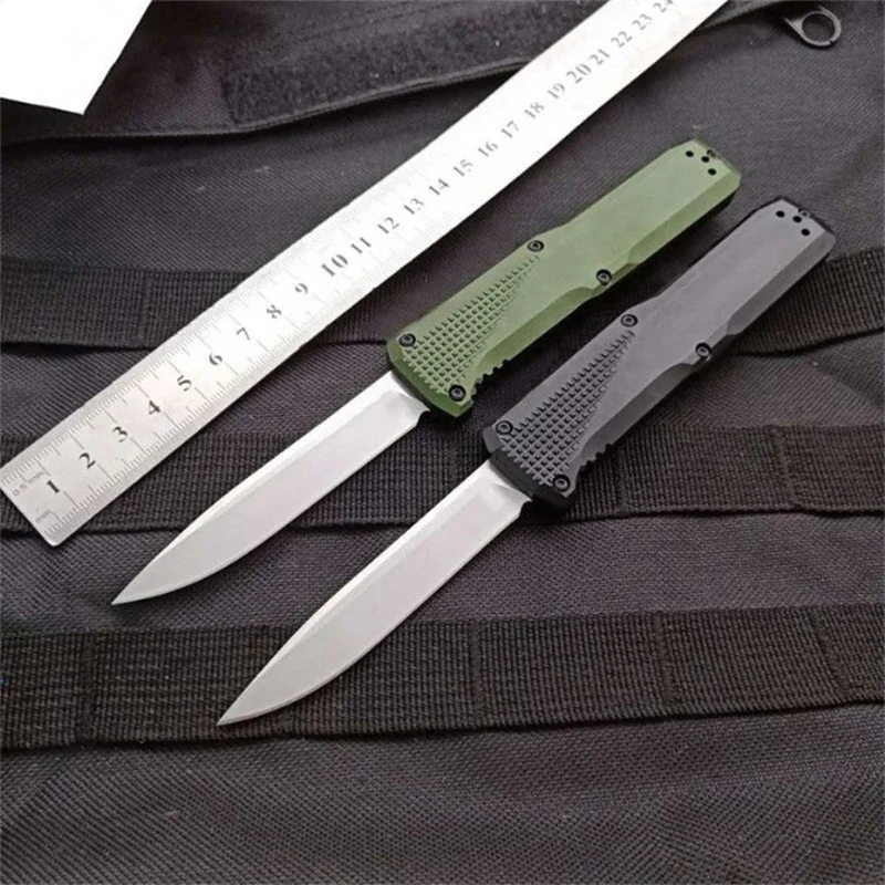 Outdoor BM 4600 All-in-One Knife for Fishing Defense, Aluminum Handle