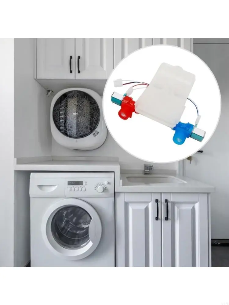 Washer Water Inlet Valves Replacement W10869800 Washing Machine Inlet Valves With Thermistor for Laundry Appliances 