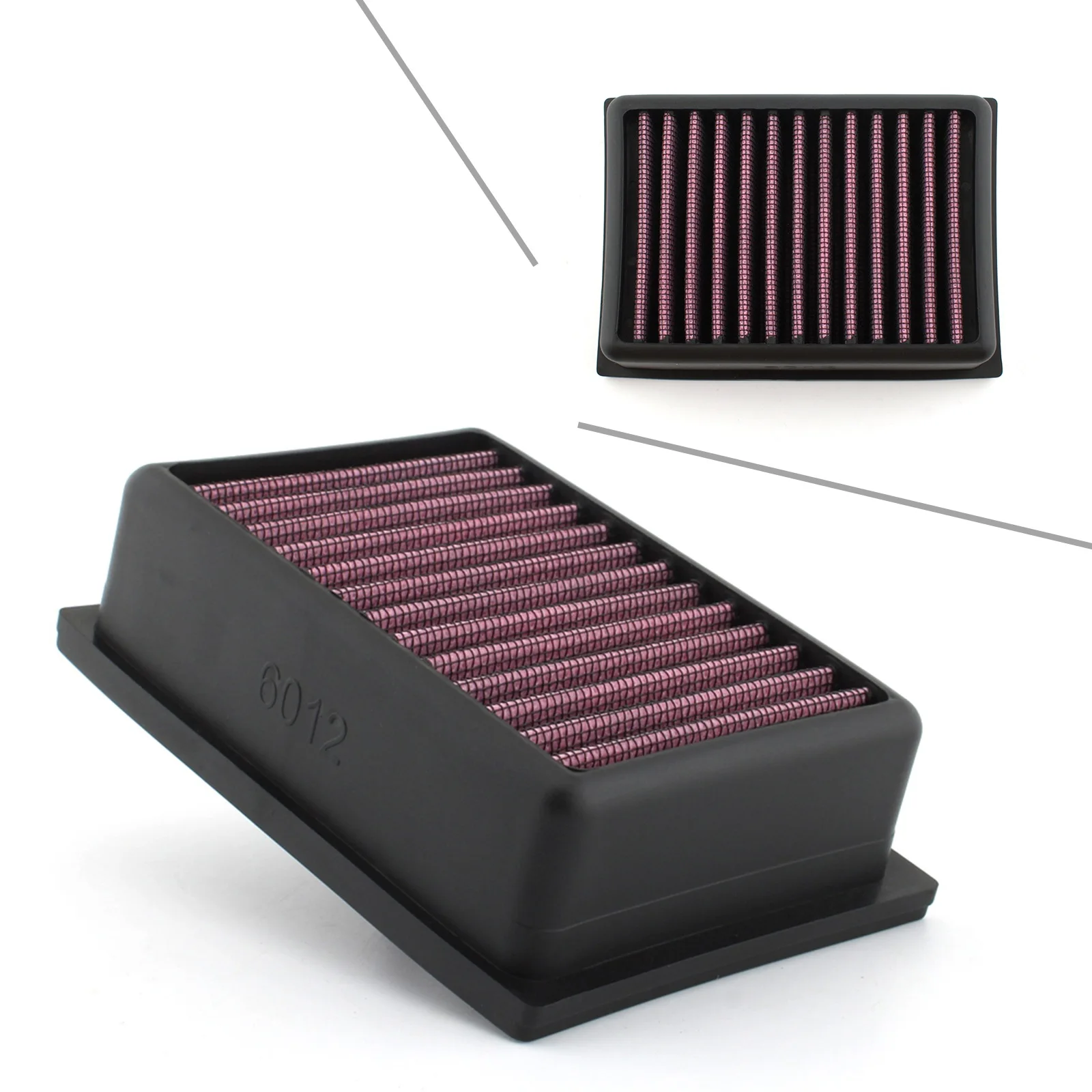 Motorcycle Air Cleaner Intake Filter Kit For BMW C650GT C600 Sport C650 Sport Motorcycle Washable Air Filte