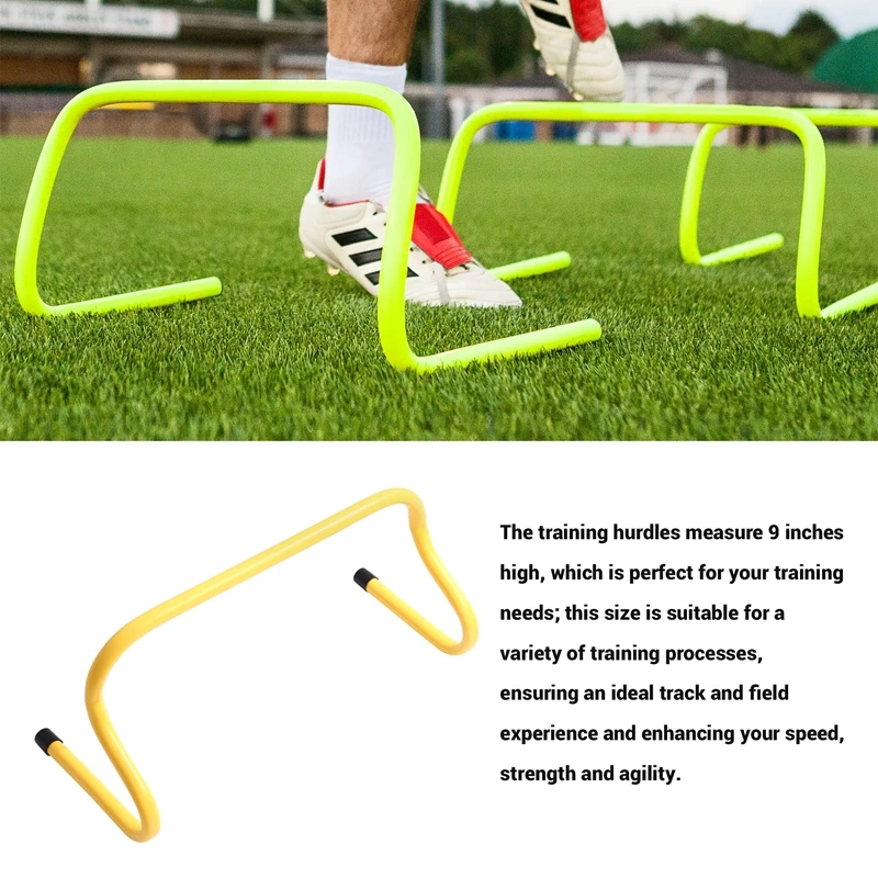 Speed Training Agility Hurdles, Athlete Training Hurdles, Reliable Training Hurdles, Football Training Hurdles 9Inch