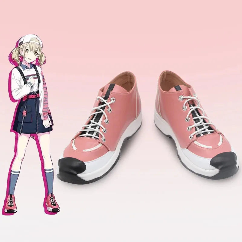 لعبة مشروع Sekai الملونة المرحلة الفذ حية سيئة فرقة Azusawa Kohane تأثيري حلي قبعة شعر مستعار النساء هالوين حفلة موحدة حذاء