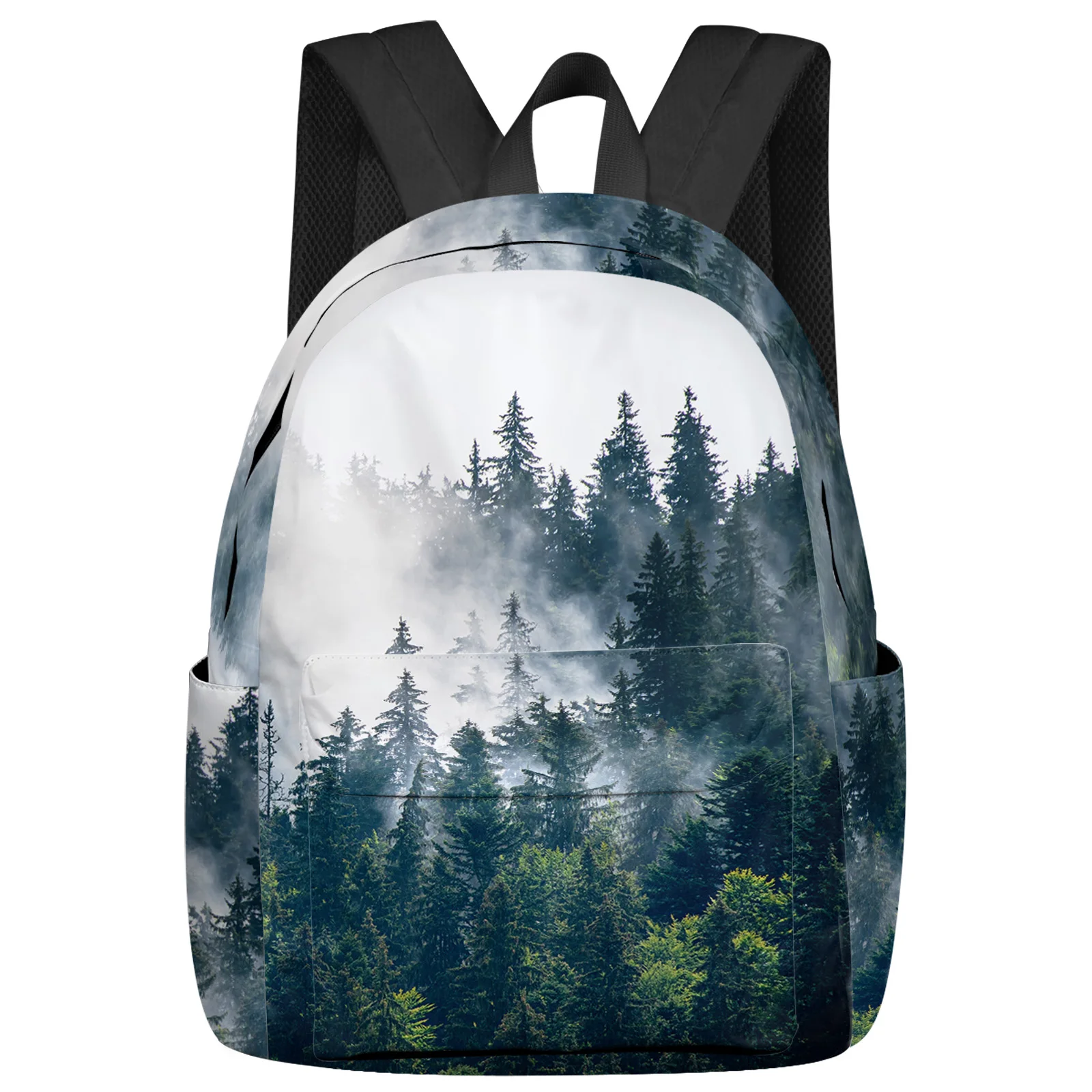 Forest Tree Simplicity Backpack School Bags for Teenagers Girls Students Laptop Bag Women's Casual Travel Backpack