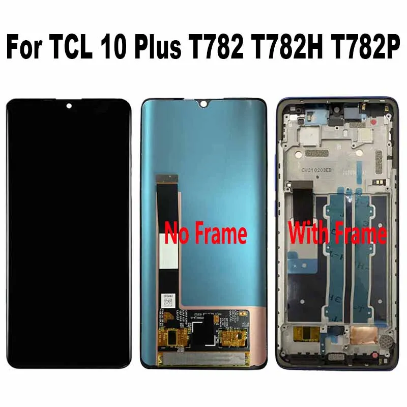 For TCL 10 Plus T782H T782 T782P LCD Display Touch Screen Digitizer Assembly Replacement Parts