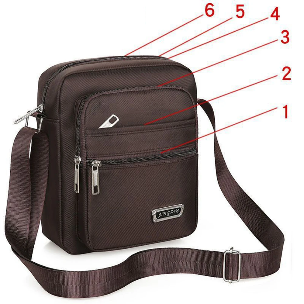 Men's Handbags Men's Bags Shoulder Bags Large Capacity Multiple Layers Must-have Bags Crossbody Bag