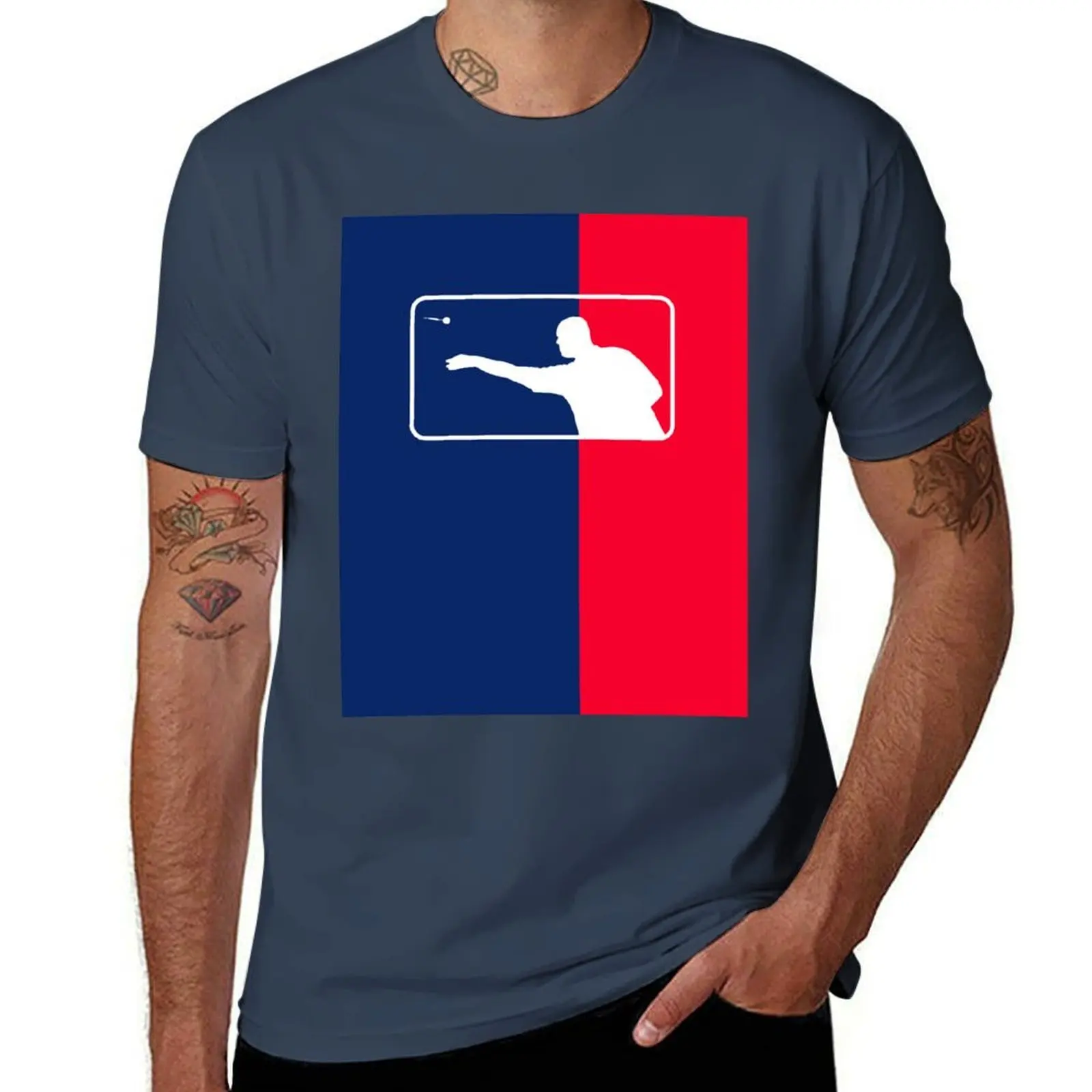 

League Darts Michael Van Gerwen T-Shirt essential t shirt man t shirt designer man t shirt luxury T-Shirt