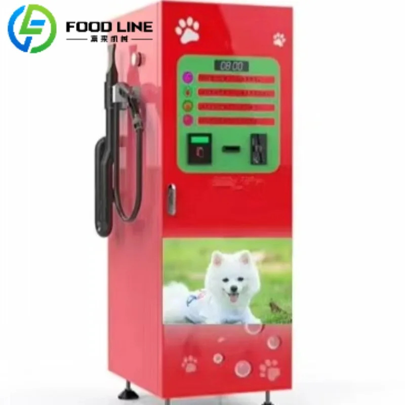 New Design Dog Care Dog Bashing Station Self Service With Customized Sticker Dog Washing Machine for Sale