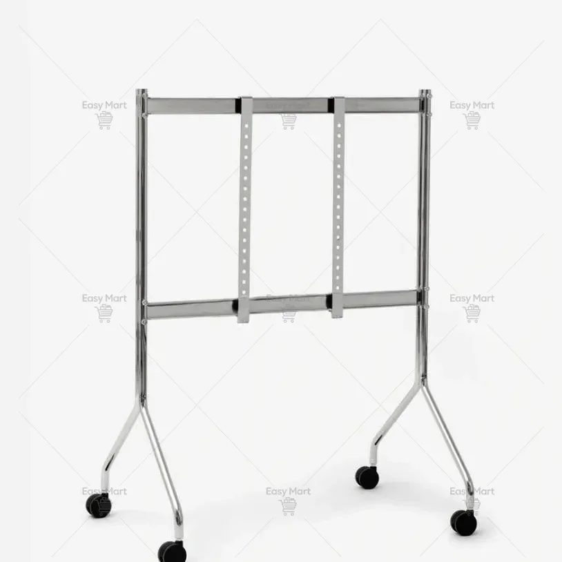 Simple TV Movable Bracket Floor Type Roller Cart Universal LCD Screen Integrated Rack