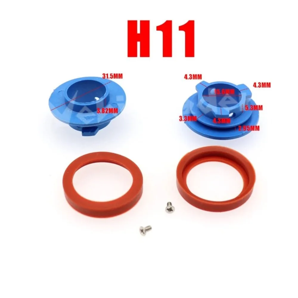 2pcs Car LED Headlight Lamp Bulb Base Adapter Sockets Retainer Holder 880 / 9006-HB4 / 9005-HB3 / H11 / H7 / H4-HB2 / H3 / H1