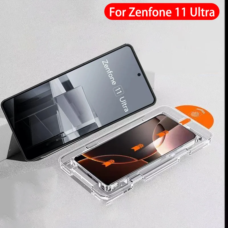 

2PC Tempered Glass For Zenfone 11 Ultra Dust-free Installation Film Screen Protector for ZENFONE 11 ULTRA