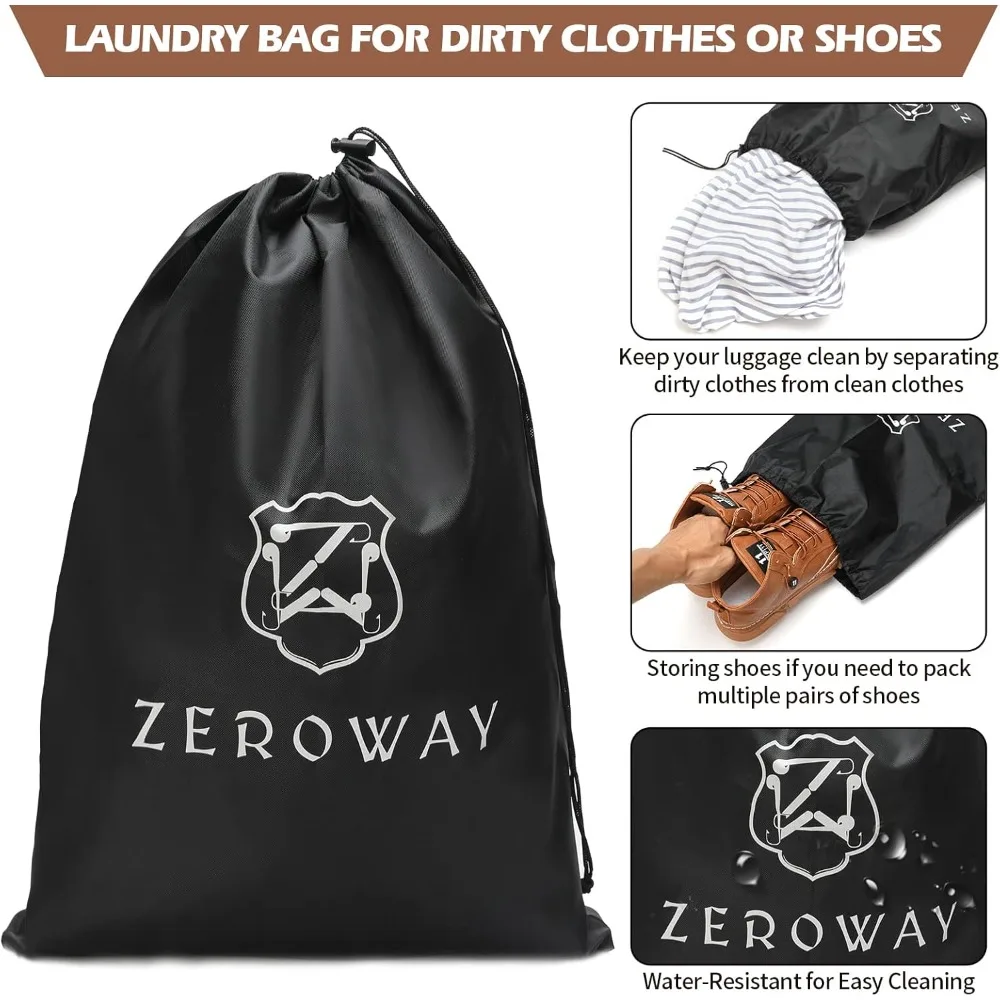 حقيبة سفر من جلد البولي يوريثان مع طقم أدوات الزينة وحقيبة الغسيل، أمتعة عطلة نهاية الأسبوع بين عشية وضحاها، حقيبة حمل للرحلات القصيرة #4