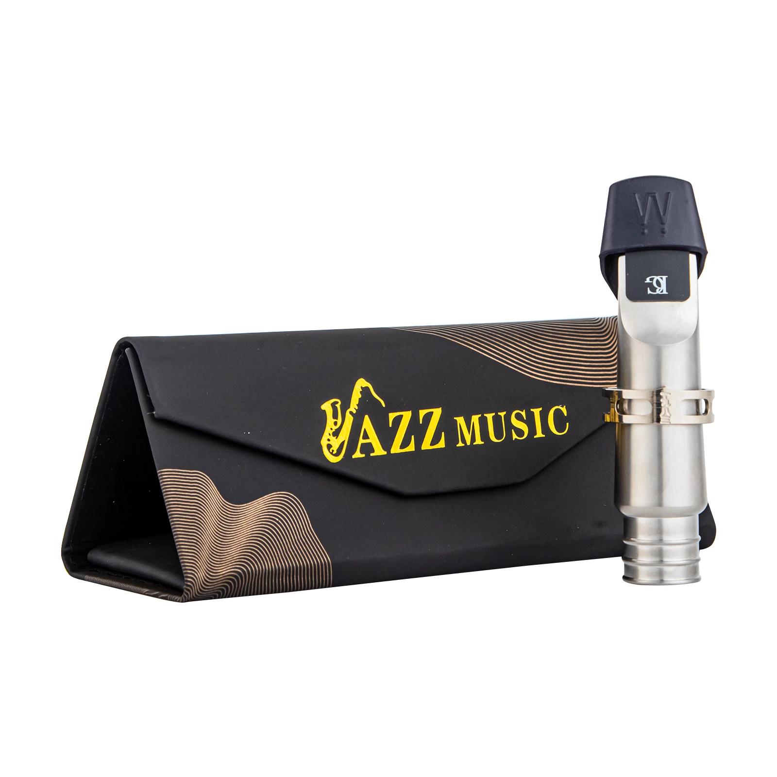 High Quality Professional stainless steel Tenor Soprano Alto Saxophone Metal Mouthpiece Sax Mouth Accessories Size 5 6 7 8