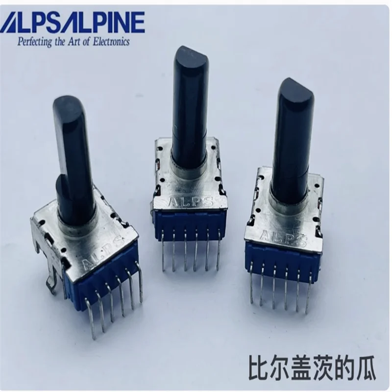 1 PCS ALPS RK12 B10K/A20K/B50K/E100K potentiometer half axis length 18mm