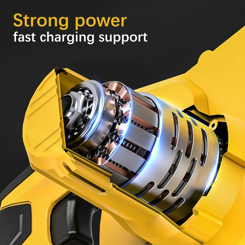 

Беспроводная воздуходувка для листьев Dewalt, аккумулятор 20 В, электрическая воздуходувка для рабочей площадки, электрическая воздуходувка и пылесос с ручкой 2-в-1