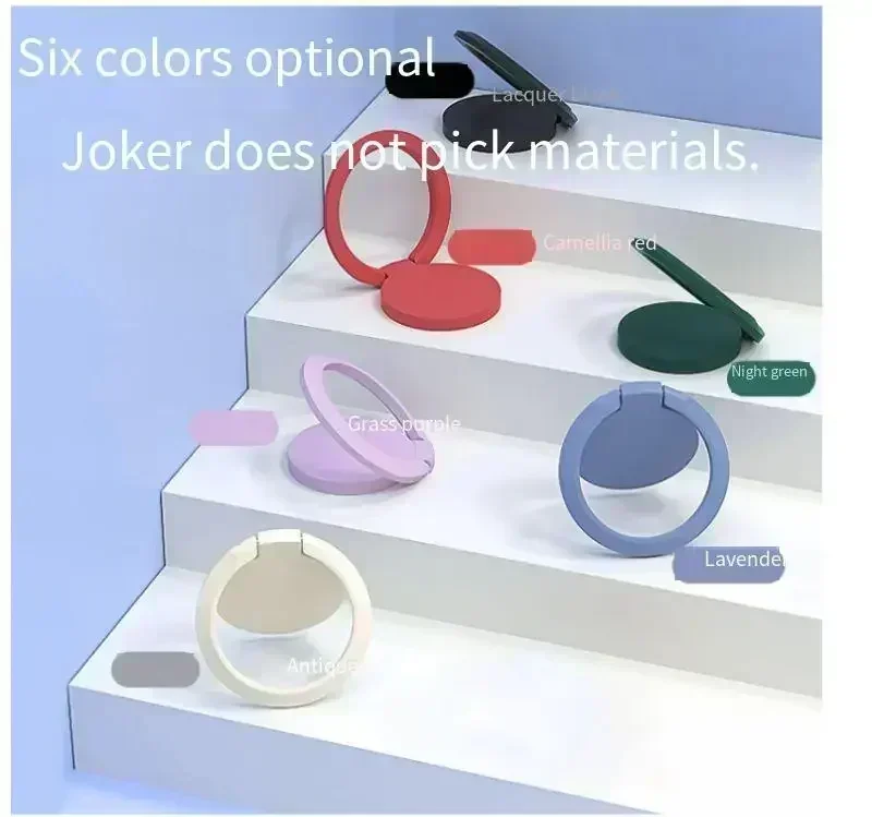 360 Finger Ring Square Silicone Case For Huawei P50 P40 P30 P20 Lite Pro Coque Phone bracket Cover