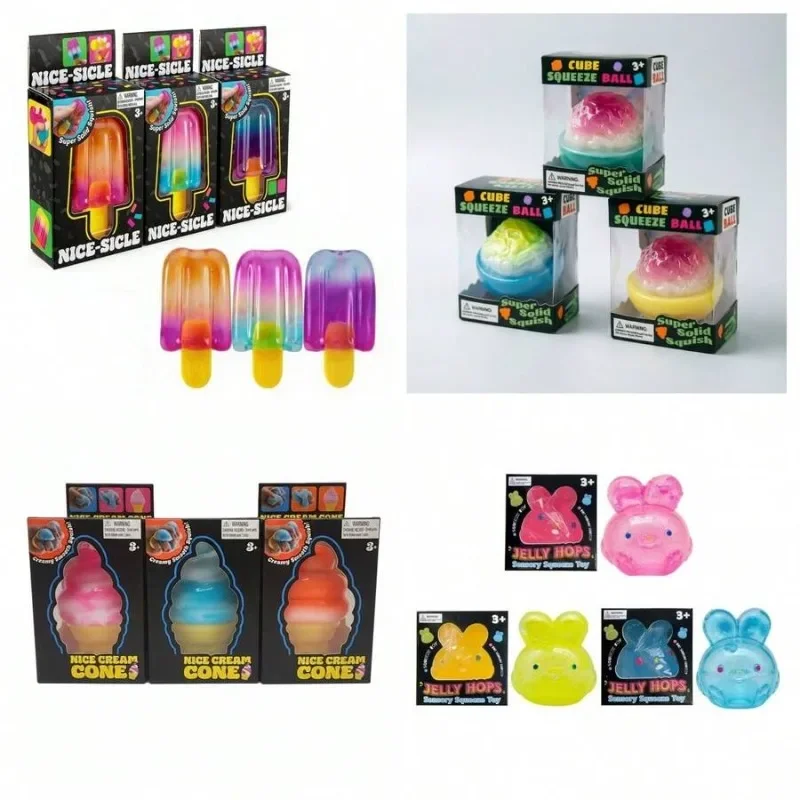 

Cute Squishy Mystery Blind Box, Random Squeeze Fidget Toy, Surprise Stress Relief Gift for All Ages