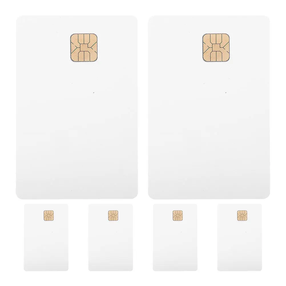 6 pcs Blank PVC Identification Cards Chip Access Control Halloween Christmas New Year Blank Ic Card Blank Pvc Card Driver