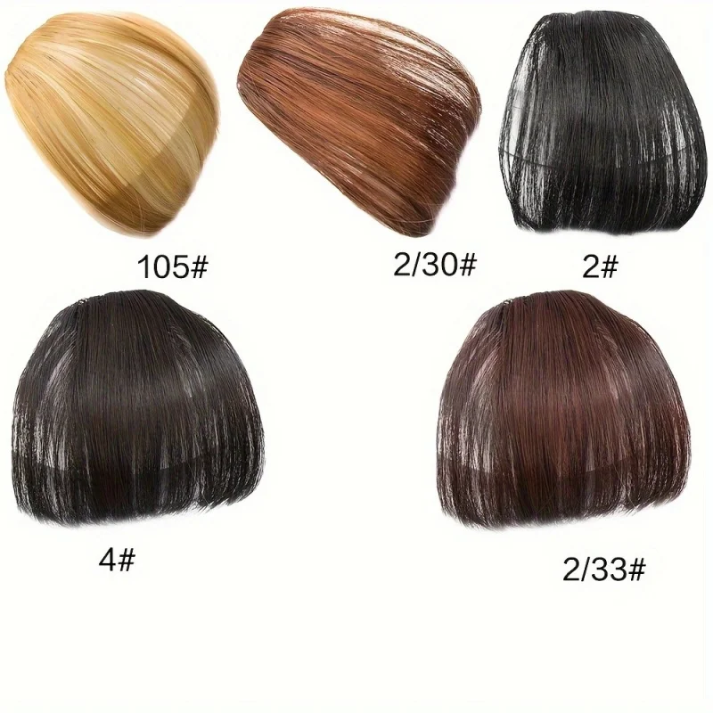 الاصطناعية وهمية غير مرئية الانفجارات الهوائية الشعر التمديد الجبهة هامش هيربيسي أسود براون كليب في الانفجارات أدوات تصفيف الشعر