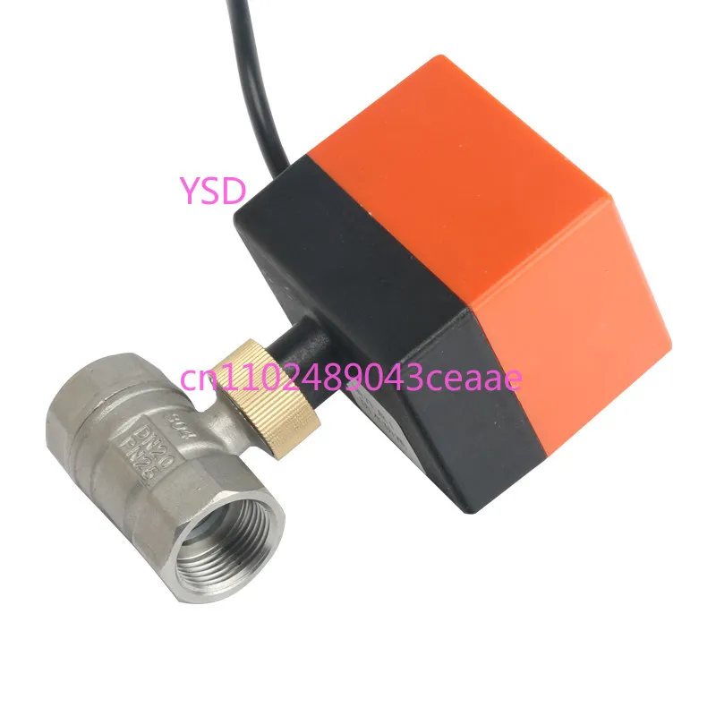 

FVQ11-32 Three-wire two-control miniature electric ball valve, two-way stainless steel central fan coil