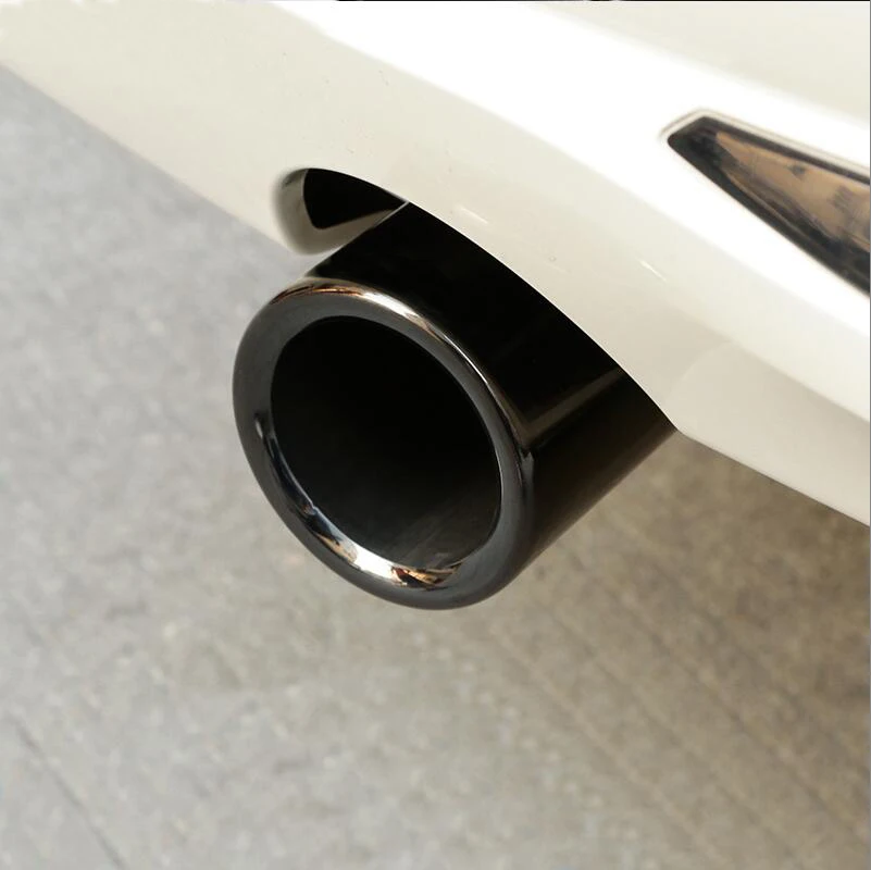 Car-Styling Rear Exhaust Pipe Cover Trim Frame For BMW 1 2 3 4 5 7 Series X1 3GT F20 F22 F30 F32 F34 F10 F48 G30 G11 Accessories