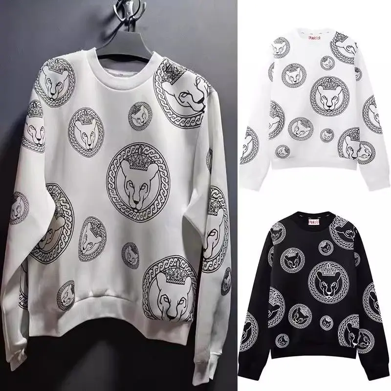 

Golf Apparel Men's Sweatshirt Spring/Fall New Arrival Top Crew Neck Patterned Unique Trend