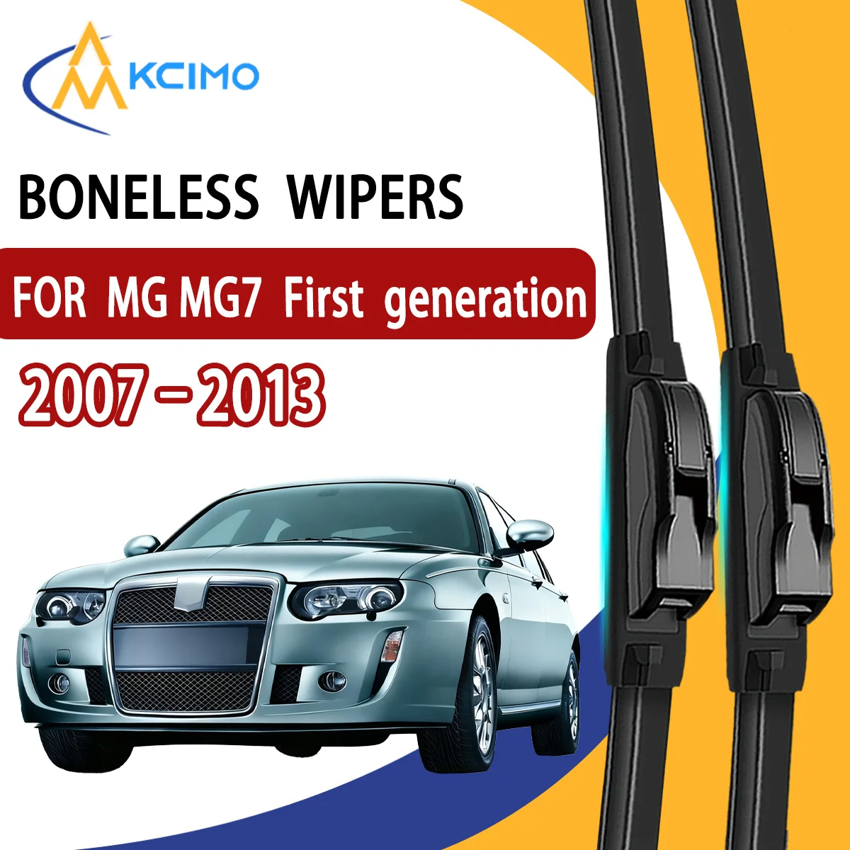 

2Pcs Front Windshield Wiper Blades For MG MG7 First generation 2007–2013 Windscreen Window Car Accessories
